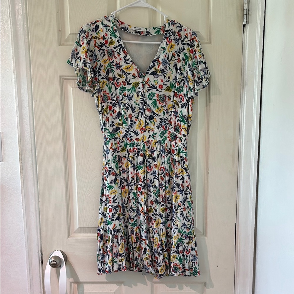 Galleries Lafayette Floral Summer Dress Medium